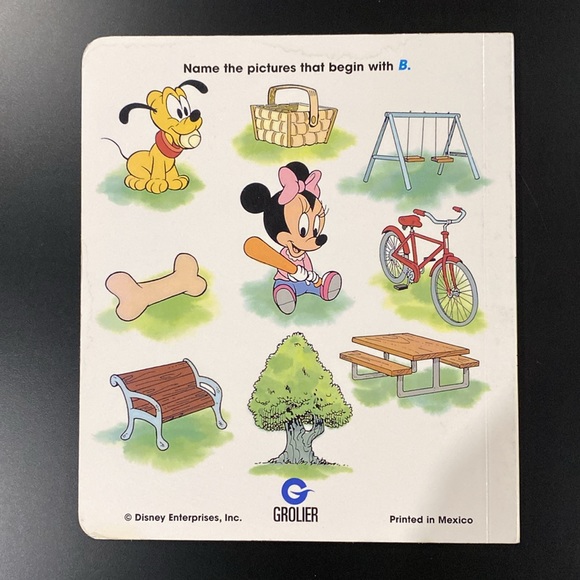 Disney: Play Ball, Baby Minnie - Hardcover Board Book - Picture 2 of 6